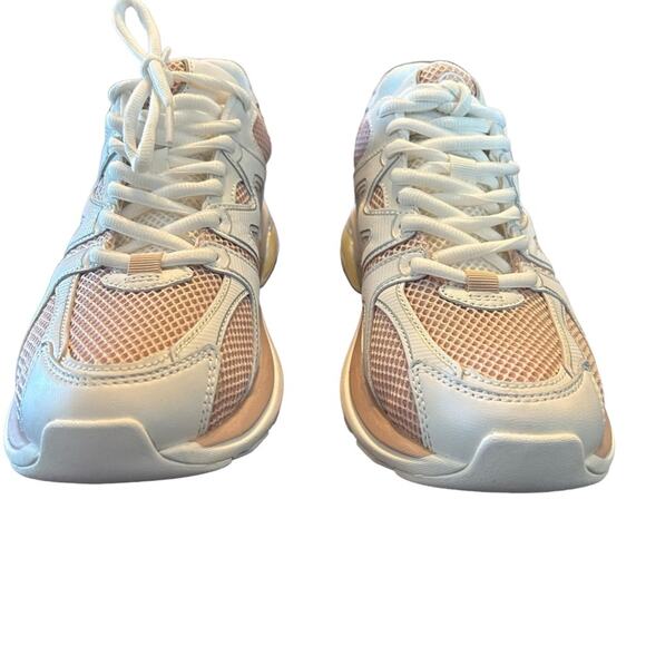 Michael Michael Kors Kit Trainer Extreme Retro Y2K Mesh Leather Gym Sport NEW 10 - Picture 4 of 11